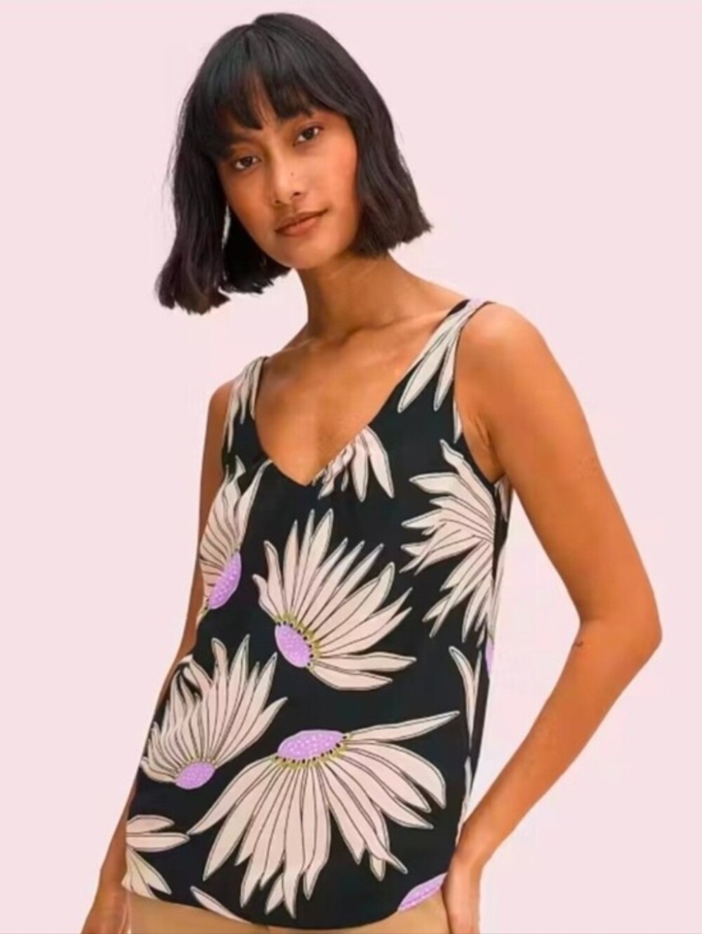 Kate Spade Falling Flower Top. Size XS